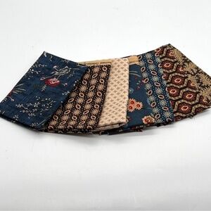 Fat Eighth Fabric Bundle #1 - 7 Pieces of 100% Cotton Print 9 x 22